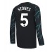 Günstige Manchester City John Stones #5 3rd Fussballtrikot 2023-24 Langarm